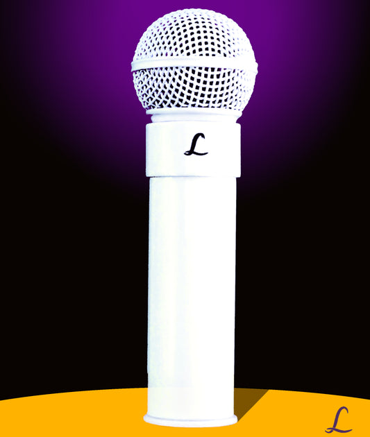 Microphone Alba Dynamique Blanc