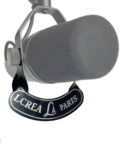 Plaque logo personnalisée pour microphone type SM7