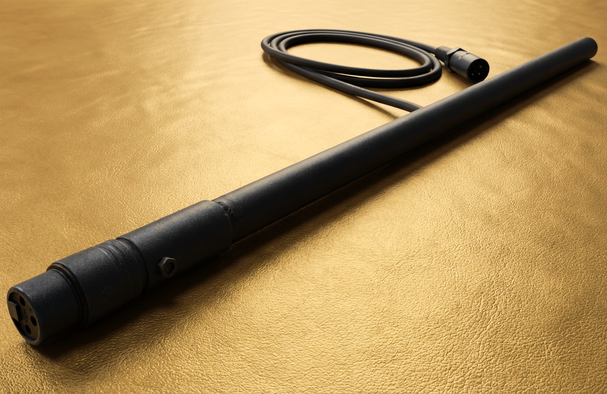 Support Microphone avec câble
